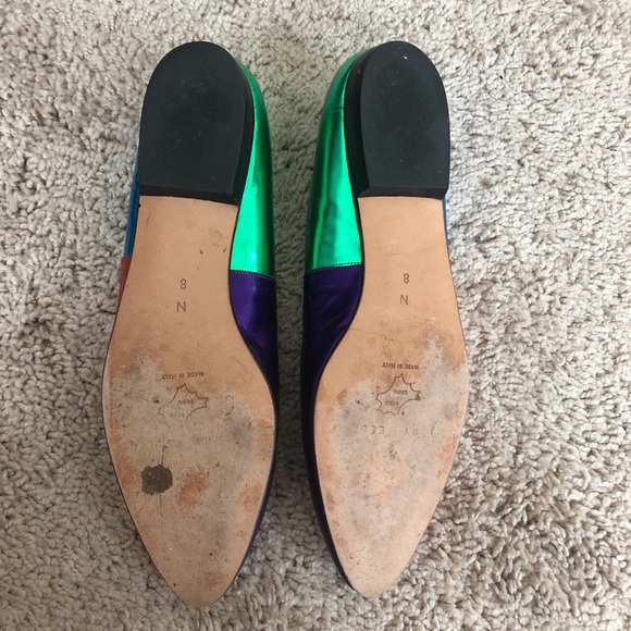 Perry Ellis Color Block Flats - Picture 3 of 4